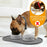 Dog Food Mat Pet Placemat Cat Bowl Pad Cats Drinking Feed Mats Easy to Clean Non-Slip Silicone Round Pet Feeding Water Supplies