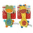 New Party Gifts Dog Toys Pet Puppy Chew Squeaker Squeaky Plush Sound Cartoon Dinosaur/Deer/Monkey Toys Small Pet Gift