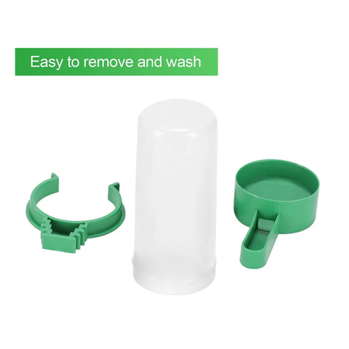 Bird Feeders Waterer Drinker With Clip For Bird Feeders Parrot Cages Water Dispenser Bottles Drinking Bowls Pet Bird Supplies