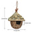 Unique Birdhouse Comfortable Birdhouse Hand-woven Natural Grass Hummingbird House for Garden Outdoor Decoration Window Hideaway