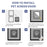 Large Small Dog and Cat Screen Door, Lockable Self-Closing Function, Sturdy Pet Door Easy Safe Freely Enter House Outdoor Window