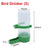 Bird Feeders Waterer Drinker With Clip For Bird Feeders Parrot Cages Water Dispenser Bottles Drinking Bowls Pet Bird Supplies