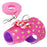 Rabbit Harness Vest Leash Set for Small Pet Hamster Ferret Guinea Pig Bunny Puppy Mesh Chest Strap Pet Supplies Hot Sell