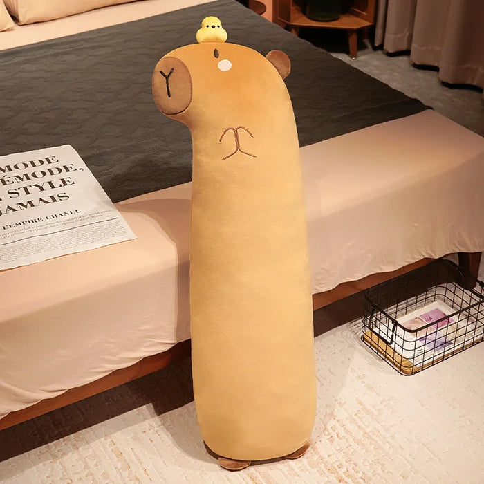 Pufferfish Capybara Long Strip Pillow Girls Sleep Clip Legs Side Sleep Pillow Boys Sleep Special Bed Head Cushion