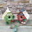 Bird House Birdcage Painting Outdoor Garden Yard Hanging Cottage Feeder Nest Crafts Birdhouse Pet Products Bird Accessories