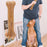 8 Inch Cowhide Bone Non-Toxic Creative Teeth Clean Stick Anti-bite Leather Chew Bone Indestructible for Small Medium Large Dog
