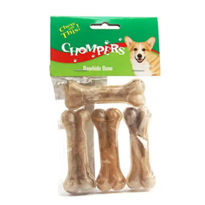 Artificial Cowhide Bone Dogs' Chewing Toys Bite Resistance Molar Teeth Clean Stick Food Treats Dogs Bones For Medium Large Dogs
