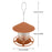Bird Feeder For Outdoors Hanging Heavy Duty Weather Resistance Wild Bird Feeder Ideas For Bird Lovers Food Container With Rope