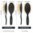 Pet Grooming Detangler Pin Dog Brush for Shedding & Removing Loose Fur, Lightweight ABS with Gold Plated Pins for Long Hair