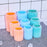 Dog Foot Cup Paw Washer Cleaner Dog Cat Foot Cleaning Brush Soft Silicone Dog Paw Cleaning Tool Pet Paw Cleaning Bucket Supplies