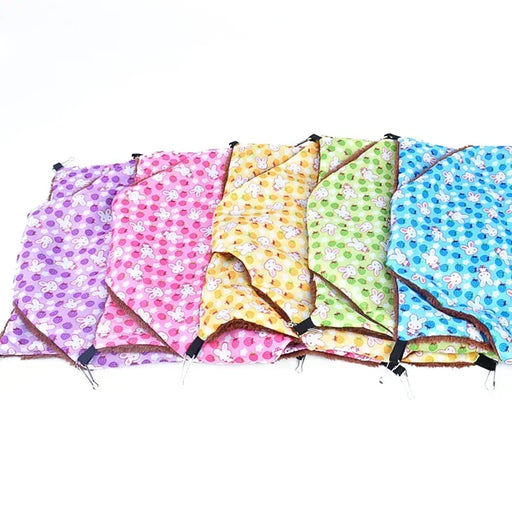 Pet Double-layer Plush Hammock Warm Hamster Hanging Bed Ferret Hanging Bed for Cat Rodents Hammock for Hamster Pets Supplies