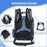 Dog Carrier Bag Pet Double Shoulder Backpack Sturdy Frame Breathable Foldable Dog Double Doors Bag Fits 20 lbs Pets Travel Set