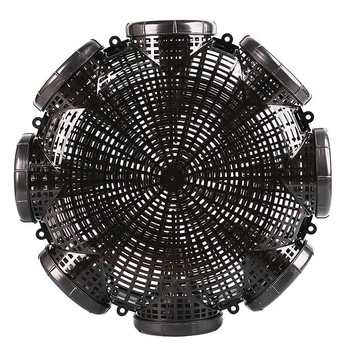 Black Fish Net Cage Fishnet Finless Eel Loach Trap Fishing Pot Durable Plastic Container Mud Cage Container Fishing Traps
