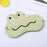 Cartoon Cute Plush Sleeping Eye Covers Sort Frog Dog Sleep Night Dream Lightproof Eye Mask for Children to Sleep Better