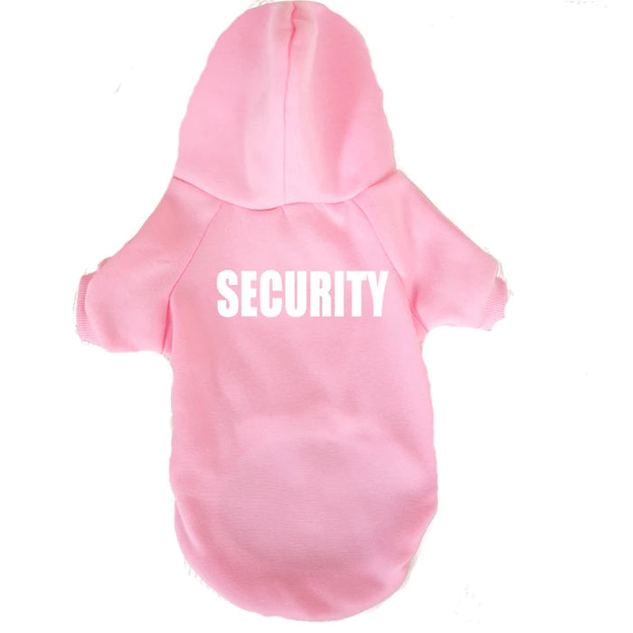 Dog clothes Pet clothes Popular fashion Hoodie Large, medium and small pet clothes Casual warm dog clothes security