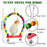 7PCS Bird Toy Wood Parrot Toys Set Cage Bird Accessories Swing Suspension Bridge Ball Cage Bells Pet Supplies