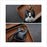 Leather Doggy Keychain Charm & Dog Lover Gift  Puppy Doggie Lover Accessories
