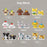 Cute Dog Building Blocks Puppy Pet Model Animal Diy Assemble Bricks Set Poodle Corgi Husky Cartoon Table Decor Gift for Kids