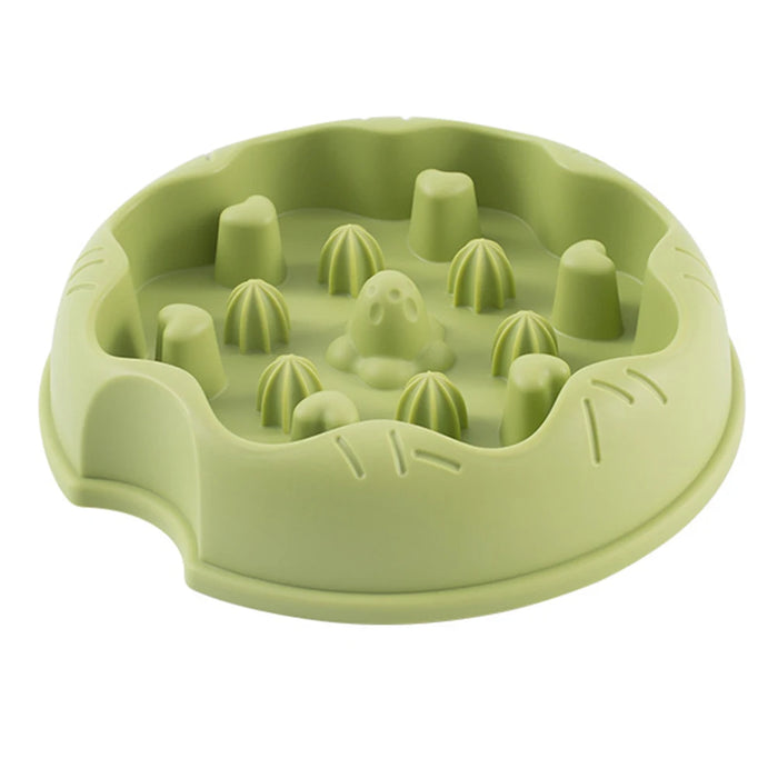 Slow Feeder Dog Bowls Dish Puppy Food Water Bowl For Dog Cat Non Slip Slow Eating Puzzle Maze Fun Pets Feeding Bowl Anti-gulping