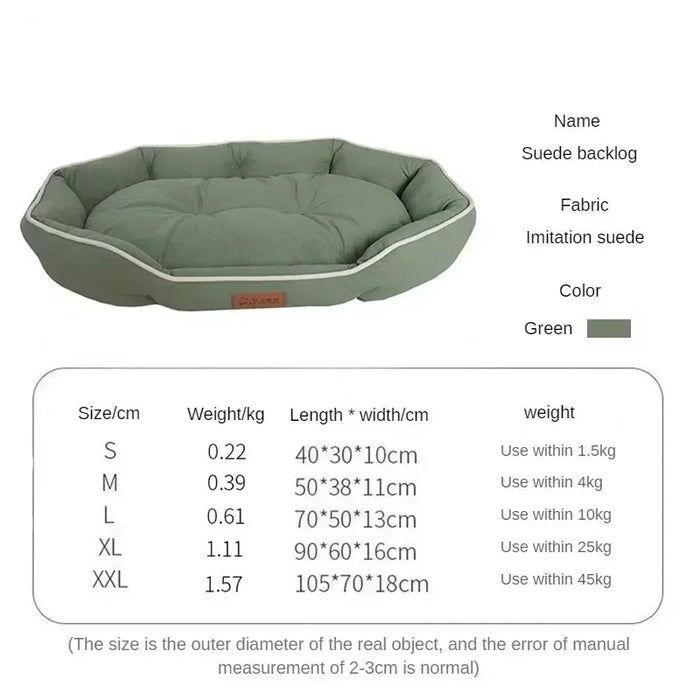 Pet Beds for Dogs Home Dog Bed Large Dog Kennel Accessories Washable Big Bedd Supplies Plush Mat Accessoires Underpad Bedding