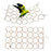 Bird Climbing Net Equipment, Large Parrot Climbing Net Circle, Foldable Parrot Bird Toy Bird Accessories  Parrot Toys