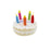 Dog Birthday Cake Toy Soft Plush Squeaky with Colourful Candles Durable Funny Stuffed Chew for Large Breeds Birthday Gift scarf