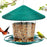Bird Feeder Automatic Foot Feeding Tool Outdoor Bird Feeder Hanging Nut Feeding Multiple Hole Dispenser Holder Food Container