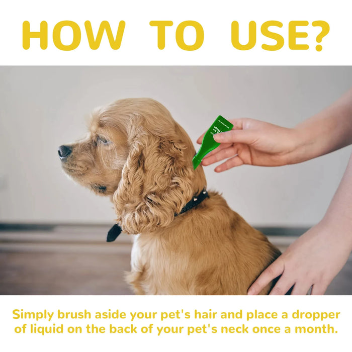 Cat Anti Flea Drops Flea Lice Remove Relieve Skin Itching External Insect Repellent Deworming Supplies Pet Tick Treatment Drops
