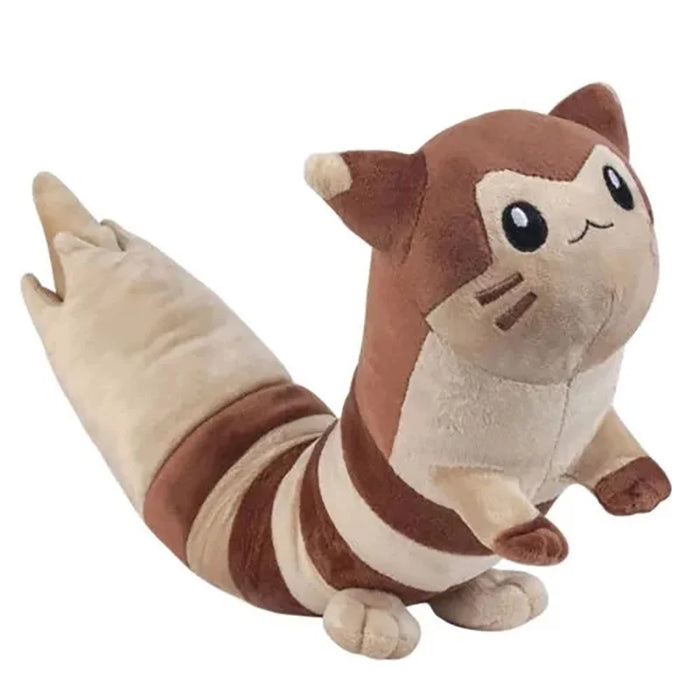 Pokemon Plush Sleepy Furret Plush Kawaii Pikachu Sentret Stuffed Doll Anime Room Decor Office Nap Furret Pillow Toys Gifts
