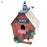 Bird House Birdcage Painting Outdoor Garden Yard Hanging Cottage Feeder Nest Crafts Birdhouse Pet Products Bird Accessories