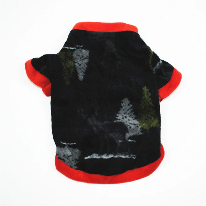 Warm Winter Dog Clothes Soft Fleece Pet Clothes Christmas Dog Coat Jacket New Year Chihuahua Dogs Pets Clothing Roupa Cachorro
