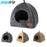 Soft Cat Bed Warm Semi-Enclosed Cat House Kennel for Small Dogs Cats Deep Sleep Pet Basket Cozy Kitten Lounger Cat Accessories