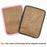 Print Sleep Bed House Rectangle Mat with Rattan Mat for Pet Small Animal Dogs Cat Rabbit Squirrel Guinea Pig Hamster All Seasons