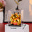 Mini Wealth Waving Hand Cat Chinese Lucky Cat Cartoon Ornament Cute Waving Arm Beckoning Fortune Cat for Car Home Office Decor