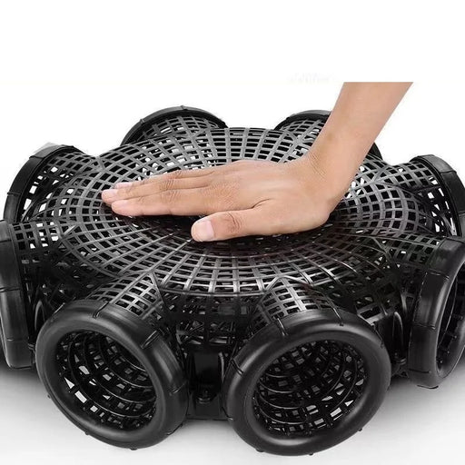 Black Fish Net Cage Fishnet Finless Eel Loach Trap Fishing Pot Durable Plastic Container Mud Cage Container Fishing Traps