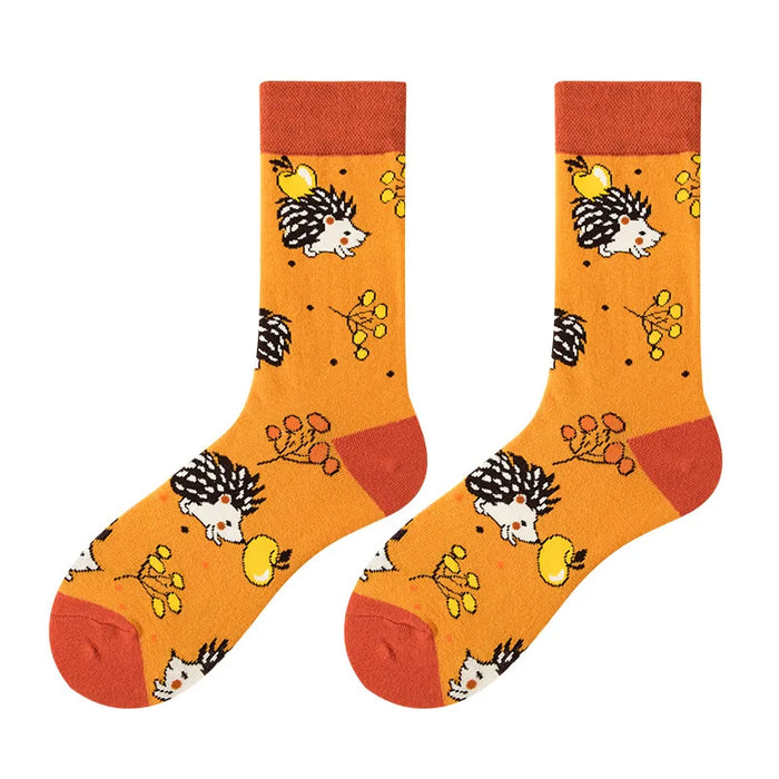 Animal Lover Gifts for Men Women Boys Girls - Funny Giraffes,Hedgehogs,Dogs Socks