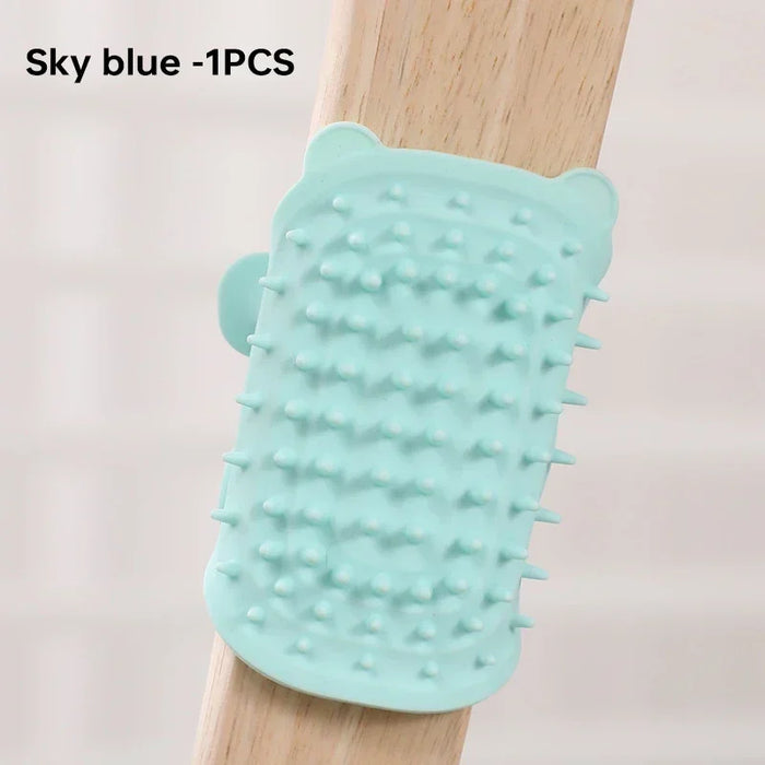 Cat Self Groomer Massager For Indoor Cats Scratcher Scratching Brush Remove Hair Comb Grooming Table Dog Kitten Care Accessories