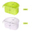 Bird Food Water Bowl Feeding Cup Bird Pigeons Canary Cage Feeder Parrot Pet Aviary Stainless Steel Hooks Drinker Box Container