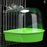 Hanging Bird Bath Cube Parrots Bathtub Bath Shower Box Cage Accessory for Little Bird Canary Budgerigar Cockatiel Lovebird