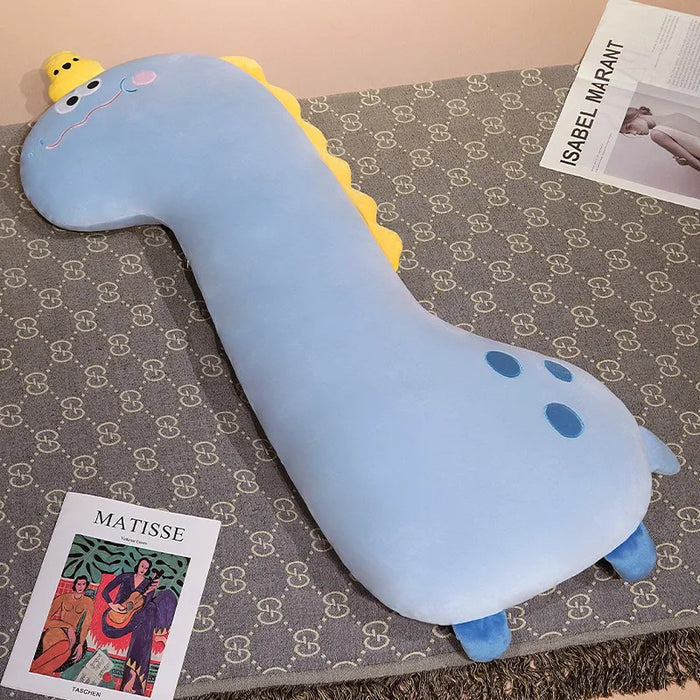 Pufferfish Capybara Long Strip Pillow Girls Sleep Clip Legs Side Sleep Pillow Boys Sleep Special Bed Head Cushion