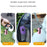 Dog Poop Bag Carrier Portable Pet Waste Bag Dispenser Luxury Stylish Dog Garbage Holder Dispensers Cleaning Supplies