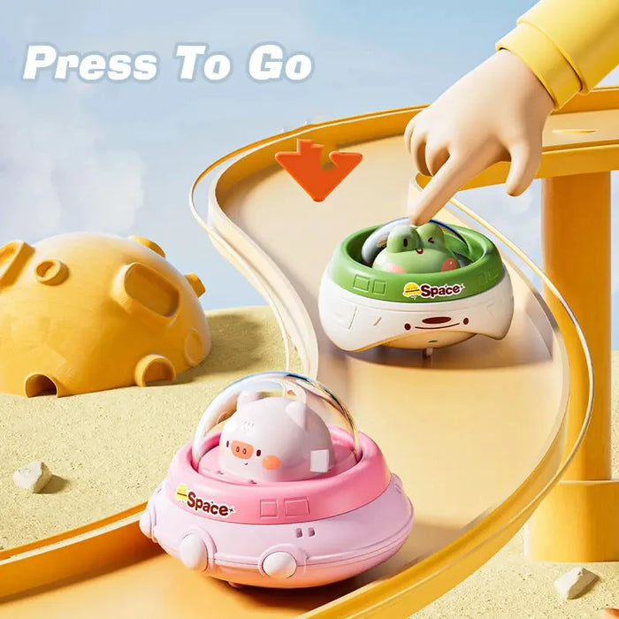 Animal Car Baby Toys for 1 2 Year Boys Space Infant Push and Go Car Toy  for Toddlers1 2 3 Year Kids Girl Boy Birthday Gifts