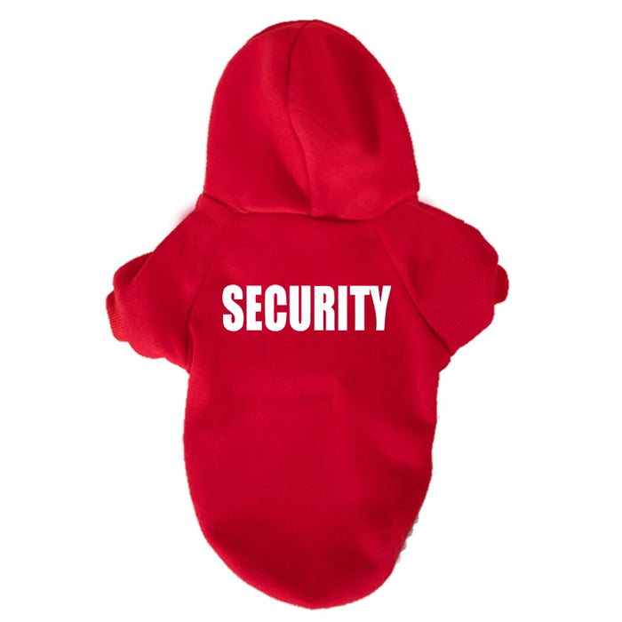 Dog clothes Pet clothes Popular fashion Hoodie Large, medium and small pet clothes Casual warm dog clothes security