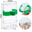 Bird Feeder Waterer With Clip Birds Food Dispenser Bottle Parrot Drinking Cup Bowls Pet Suppplies