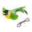 Chirping Bird Cat Toy Interactive Flapping Wings Plush Bird Toy Battery Operated Stimulate Animal Kitten Toy