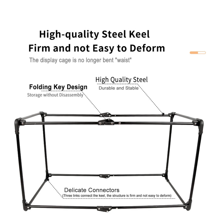 Large Cat Exhibition Cage For Show  Foldable Cattery Delivery Room Professional Cat Racing Cage