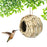 Unique Birdhouse Comfortable Birdhouse Hand-woven Natural Grass Hummingbird House for Garden Outdoor Decoration Window Hideaway