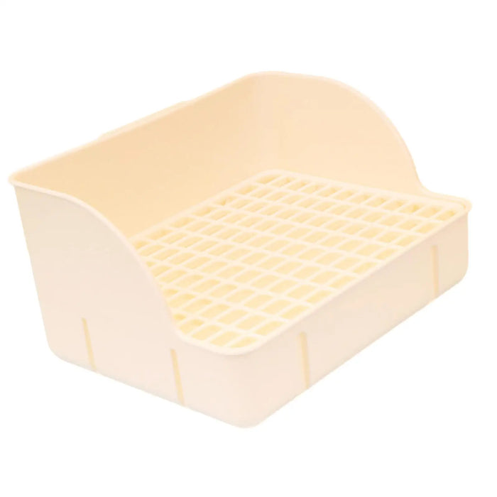 Rabbit Litter Box Durable Small Animals Litter Tray Corner Toilet Box for Ferrets Guinea Pigs Hamster Rats Cage Accessories