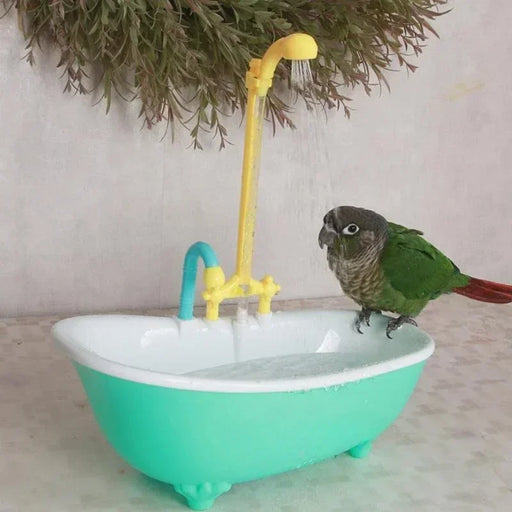 Parrot Bath Bird Bathtub Automatic Shower Bathtub For Birds Parakeets Lovebirds Parrots Birds Supplies Parrot Toys