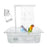 Bird Bathing Tub Shower Box Automatic Parrot Bath Fountain Multipurpose Bird Bathtub With Multiple Faucets For Parakeet Cleaning